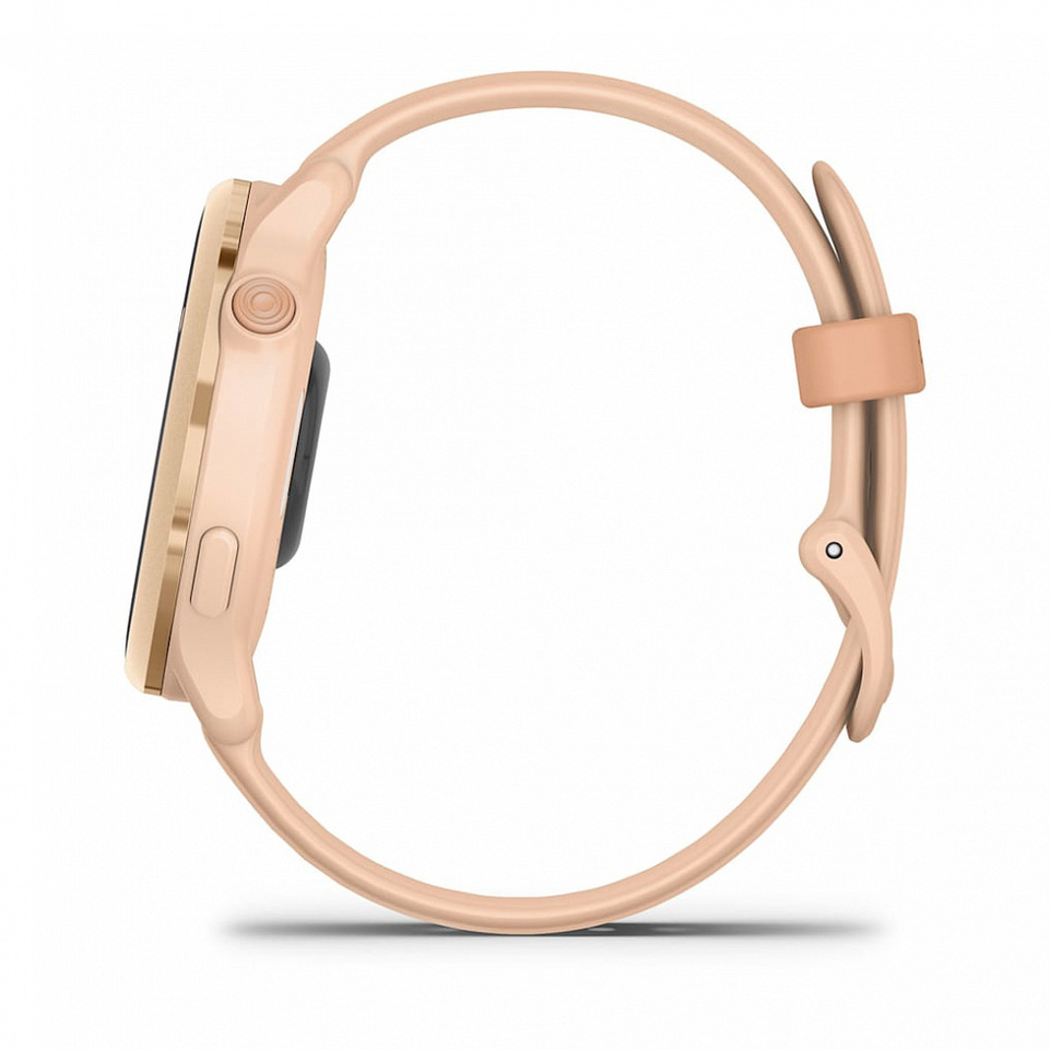 Garmin Vivoactive 6 Розовые с Розовым Силиконовым Ремешком (010-02985-43)