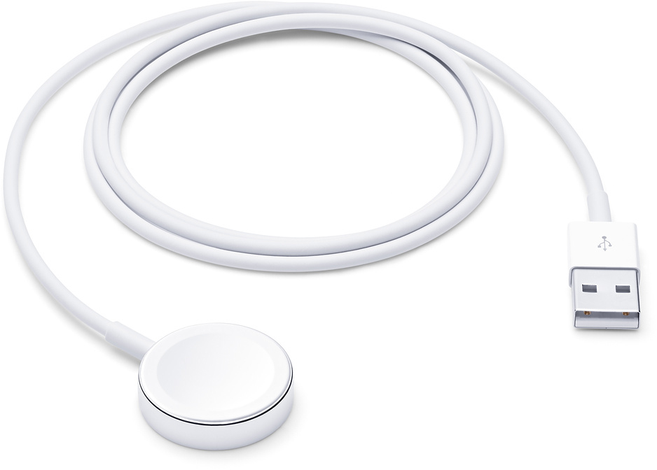 Кабель Apple Watch 1m USB-A vs Magnetic Charger MX2E2