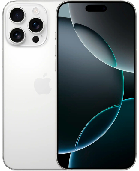 iPhone 16 Pro Max 1Tb Титановый Белый 1SIM