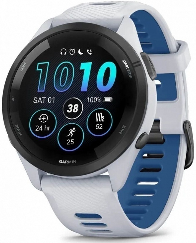 Garmin Forerunner 265 Белые с Белым Ремешком (010-02810-11)