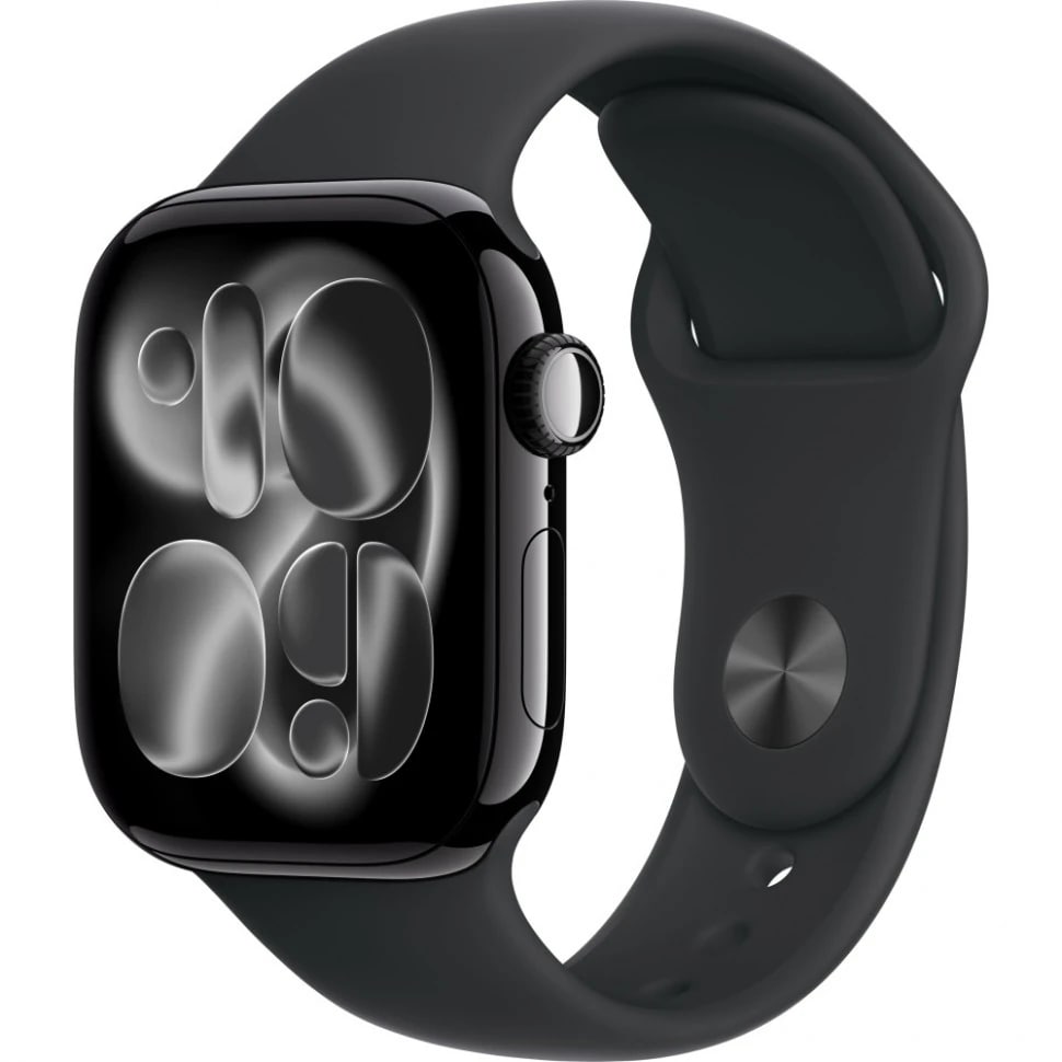 Apple Watch 11 42mm M/L Черный Глянец