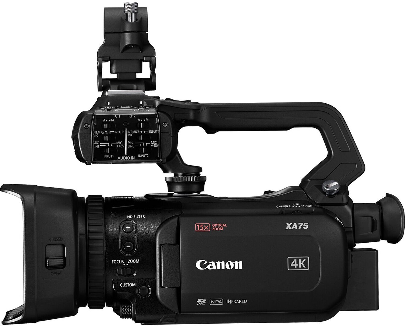 Видеокамера Canon XA75 Меню На Русском Языке