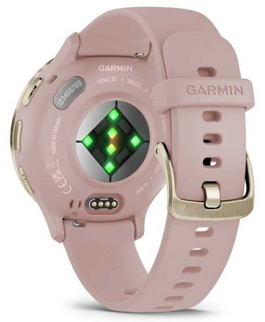 Garmin Venu 3S Розовые с Золотистым Безелем (010-02785-03)